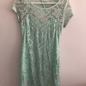 Gorgeous Mint Green Cocktail Dress